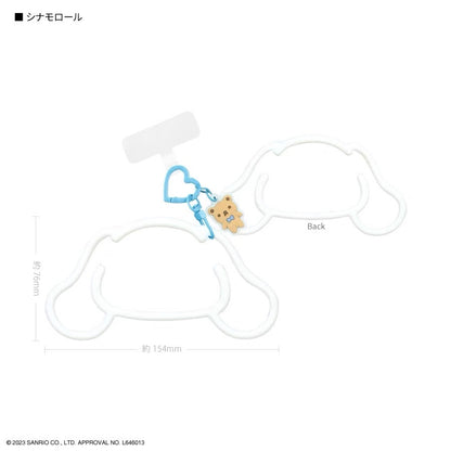 Sanrio｜多功能角色大脸手机手带手绳挂件