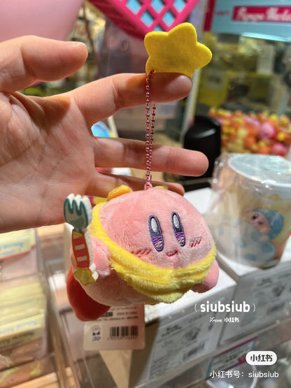 Kirby星之卡比｜快乐早餐挂件｜约8×9×8cm