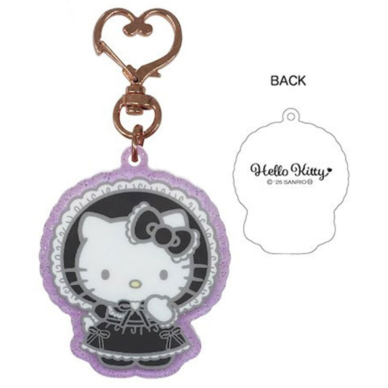 Hello kitty｜Lolita Fashion Acrylic Keychain/Keyring｜61×49×5mm approx.
