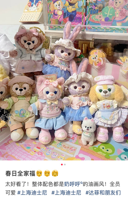 Disney SH｜2025 Spring Collection Duffy and friends Plush Dolls keychain/ Mascot holder
