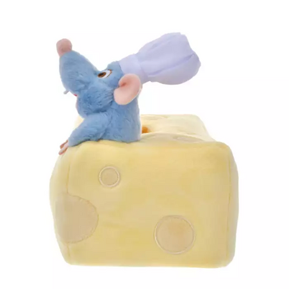 Disney迪士尼｜Tissue Box Cover 东迪可爱角色毛绒玩偶纸巾盒｜约H17.5 x W26 x D14 (cm)