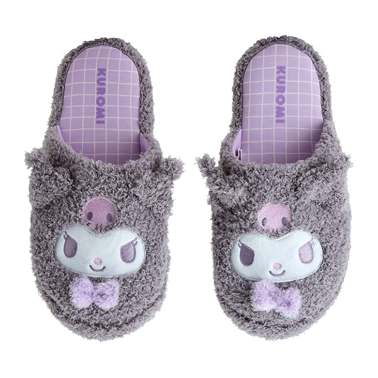 Sanrio三丽鸥｜ Face-Shaped Slippers 可爱角色软乎乎毛绒拖鞋/家居鞋｜约28.3 x 26.4 x 10.6cm