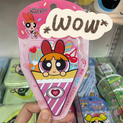 Powerpuff Girls｜Dessert Crepe Deco Mirror｜119×74mm approx.