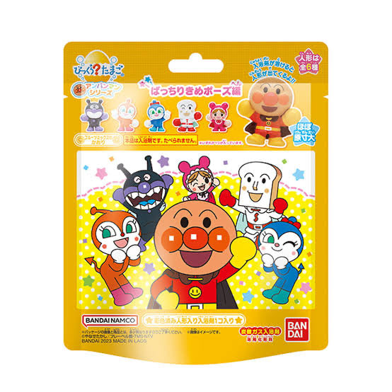 Pinocchio面包超人｜限定泡澡球盲袋/人物造型球/共6款含隐藏款｜1枚入/75g