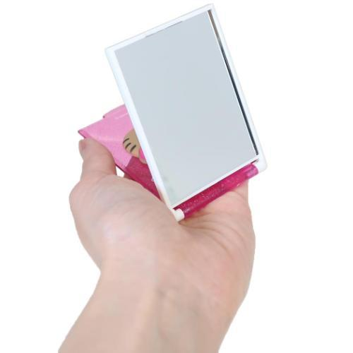 Sanrio｜Hello Kitty Puffy Card Foldable Mirror｜57 x 83 x 9 mm approx.