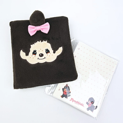 Monchhichi｜Plush Sticker Binder｜W115 x H150 x D30mm approx.
