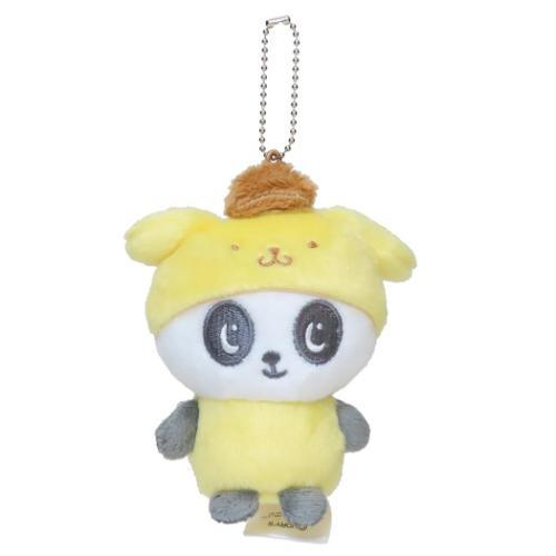 Sanrio｜Panshell Characters Mascot Holder /Plush Keychain｜H100×W75×D65mm approx.