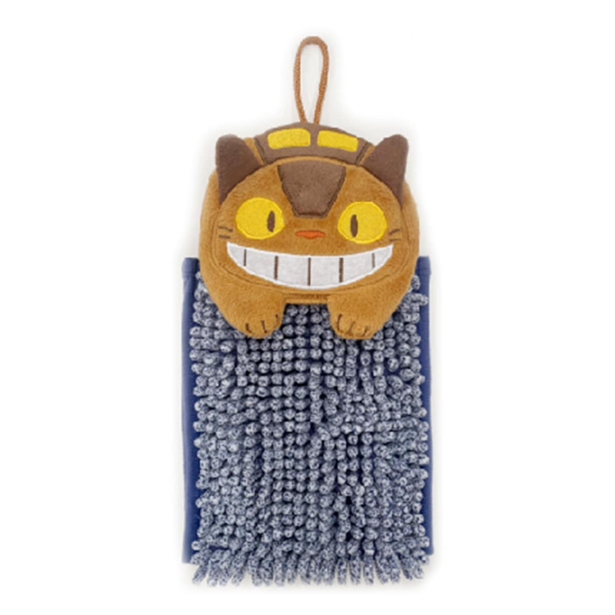 My neighbor totoro｜Fluffy Hand Towel吉卜力宫崎骏卡通角色可悬挂吸水速干超细纤维刺绣擦手巾｜约W16 x H34 x D4 cm