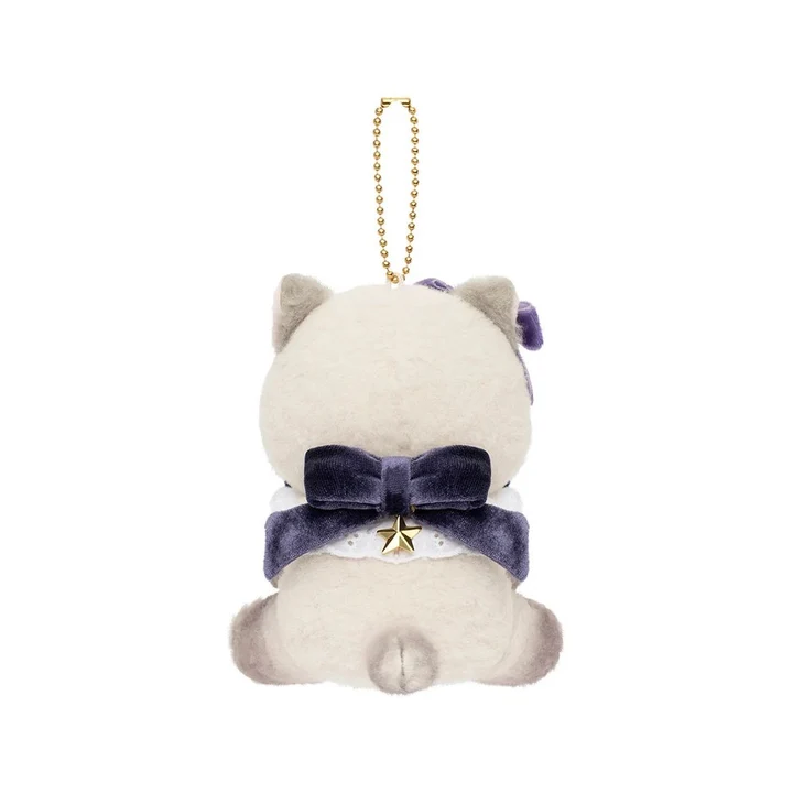 mofusand｜Nyantique Reading Mascot Holder /Plush Keychain｜120×100×110mm approx.