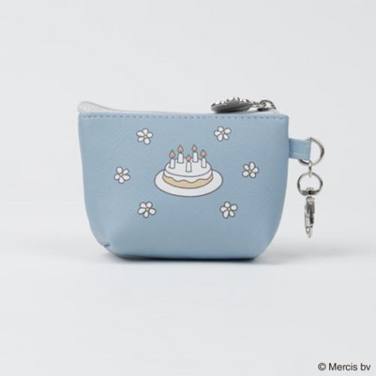 Miffy｜BLUE FLOWER Pouch｜ 105x65x35mm approx.
