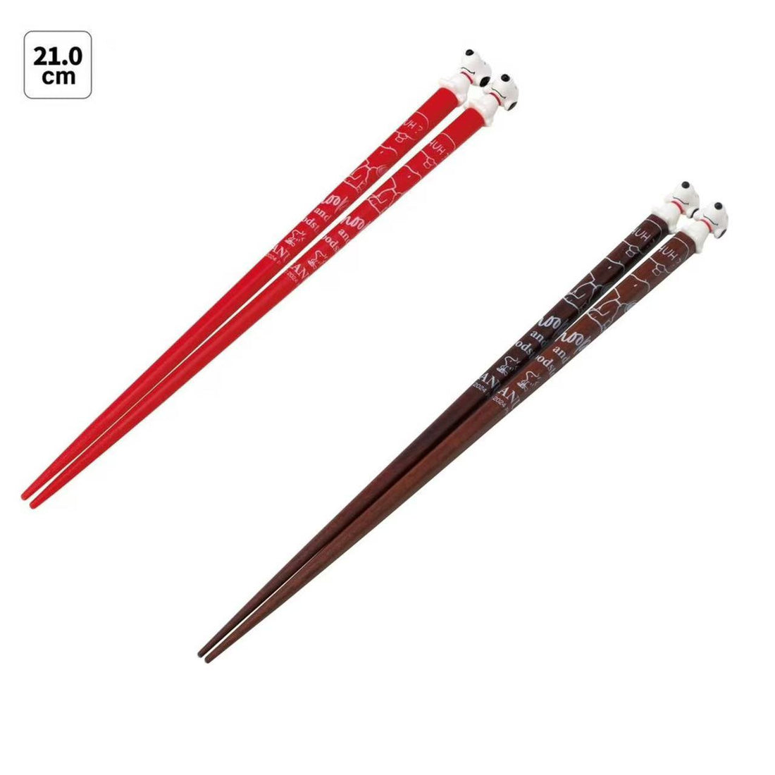Snoopy｜Lacquered Chopsticks with Mascot｜21cm