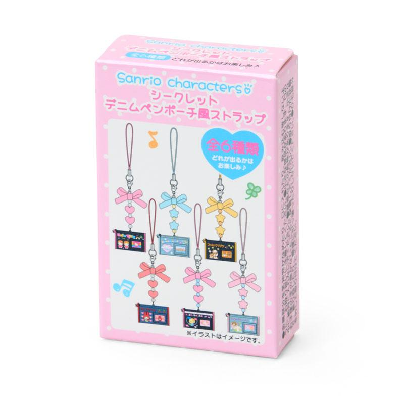 Sanrio｜Heisei Era Girls Denim Pen Pouch Style Strap mystery bag/blind box/All 6 types｜1pcs