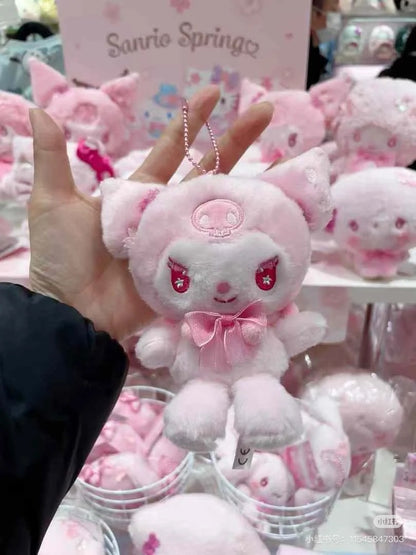 Sanrio｜Sakura 2025 Mascot Holder /Plush Keychain｜W11×D7.5×H15cm approx.