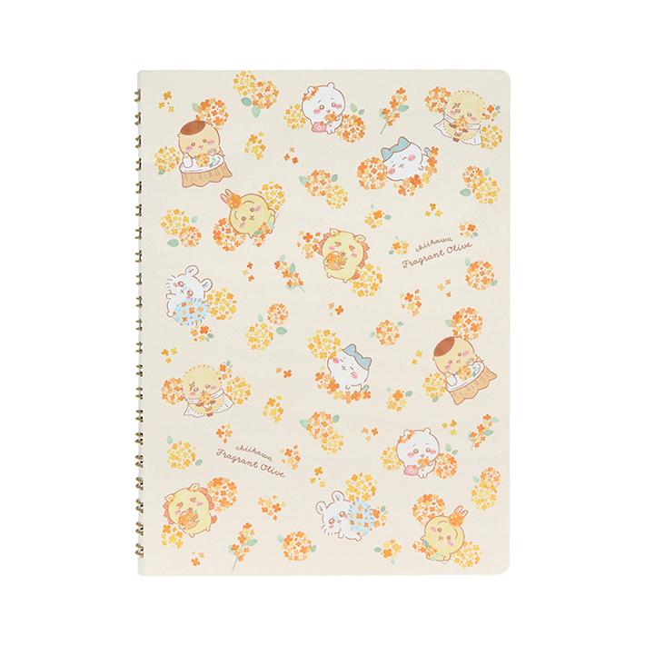 Chiikawa 吉伊卡哇｜金木犀桂花系列限定香味A5笔记本/本子｜50张入