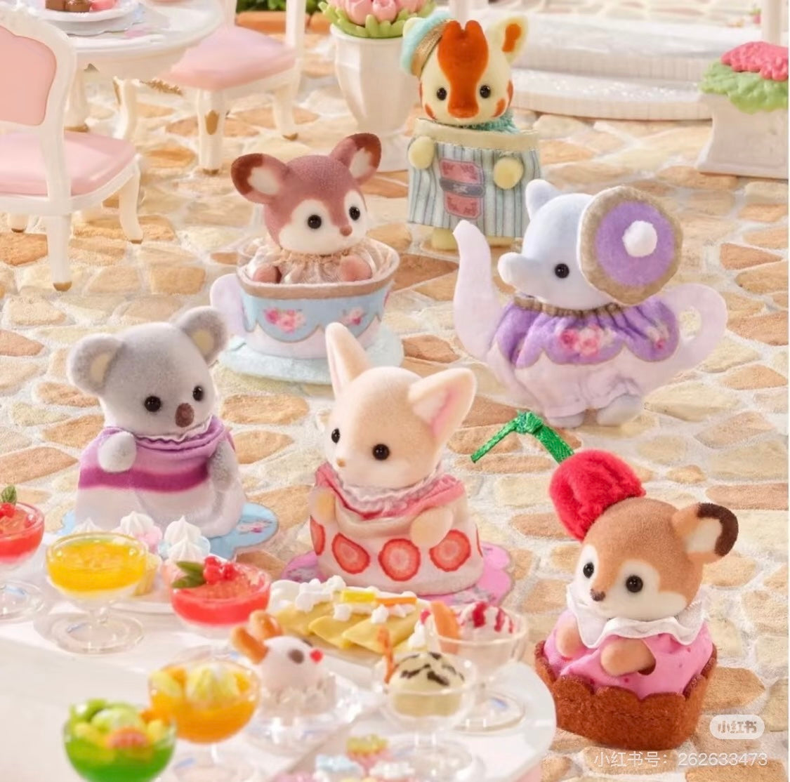 SylvanianFamilies｜Tea-Time mystery bag/blind box/All 6 types｜1pcs