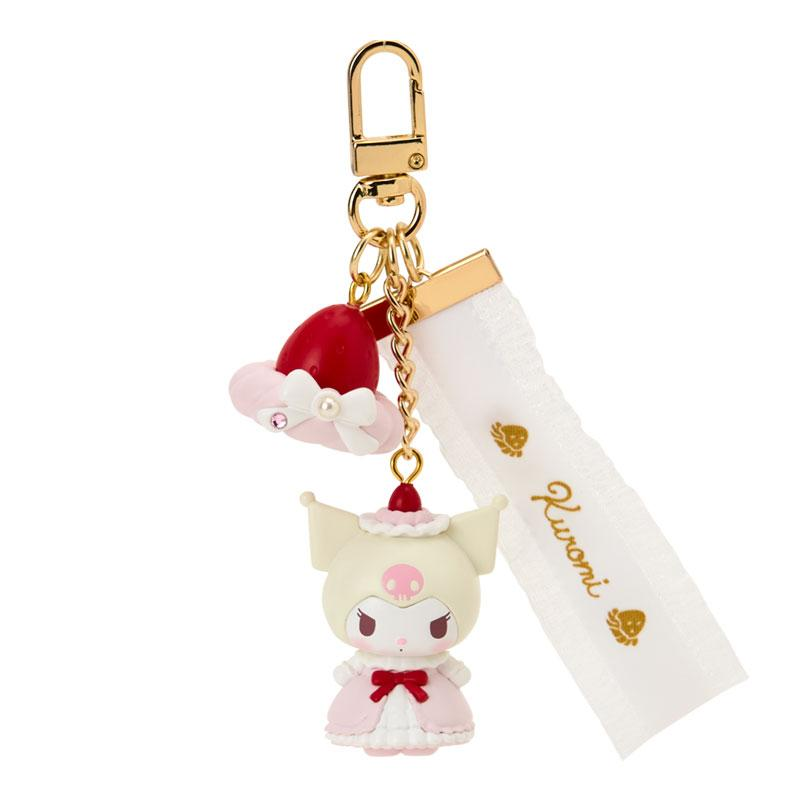 Sanrio｜Strawberry Whipped Cake Mascot Keychain｜2.7×2.8×3.5cm approx.