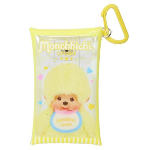 Monchhichi｜Colors Clear Multi Case with Carabiner｜65×115mm approx.