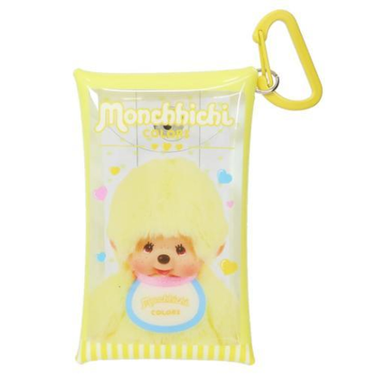 Monchhichi｜Colors Clear Multi Case with Carabiner｜65×115mm approx.