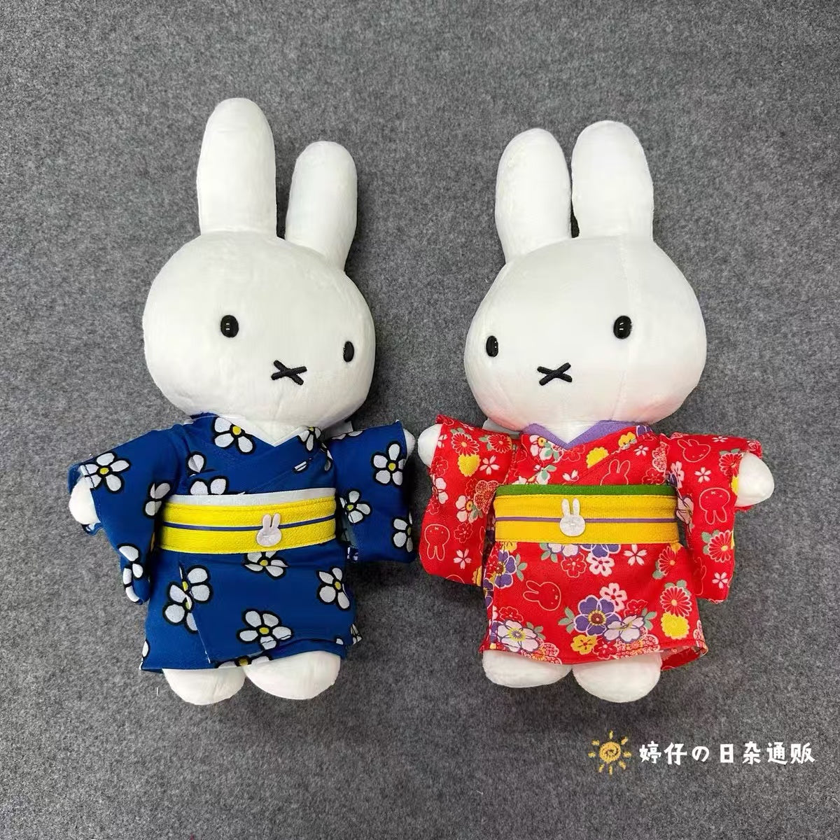 Miffy｜ Kimono Flower Plush Dolls/Plush Toy ｜29×16.5×7.5cm approx.