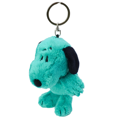 Snoopy｜Peanuts I LIKE COLORFUL COLLECTION Fluffy Mascot Holder /Plush Keychain｜12cm x 7cm x 7cm approx.