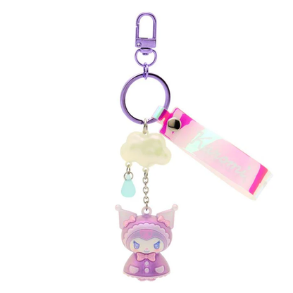Sanrio｜Sweet Rain Collection Aurora Mascot Bag Charm Keychain｜4×2.5×4.5cm approx.