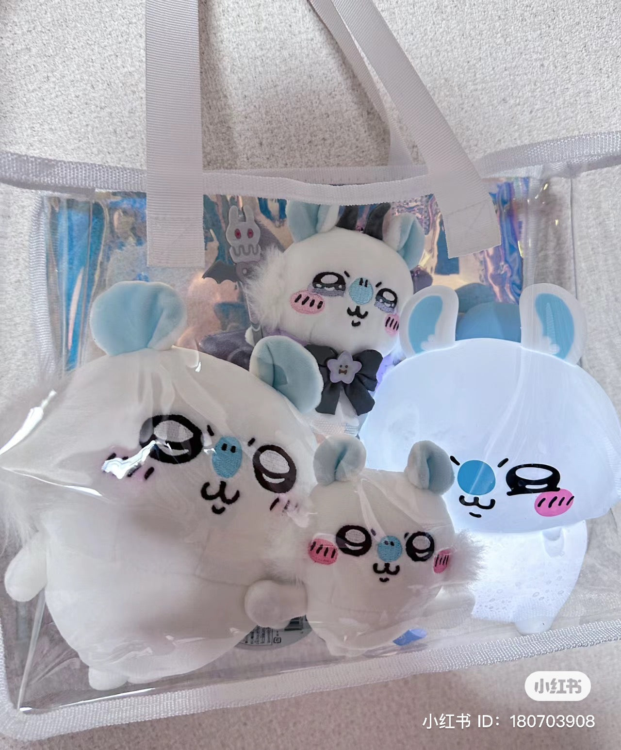 Chiikawa 吉伊卡哇｜柔软可捏捏硅胶质地柔和小夜灯/4档亮度切换/USB充电式/可无线