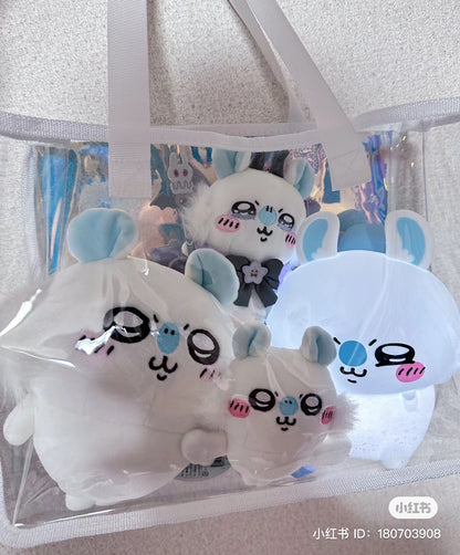 Chiikawa 吉伊卡哇｜柔软可捏捏硅胶质地柔和小夜灯/4档亮度切换/USB充电式/可无线