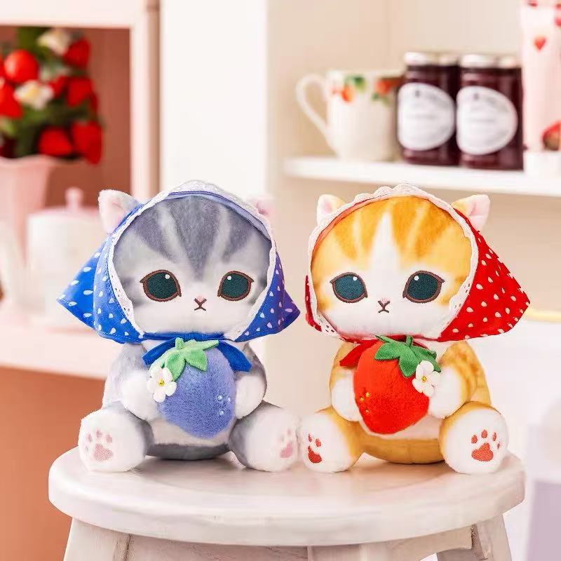 Mofusand｜Merci Strawberry Fruit Cat Plush Dolls/Plush Toy｜200×150×190mm approx.