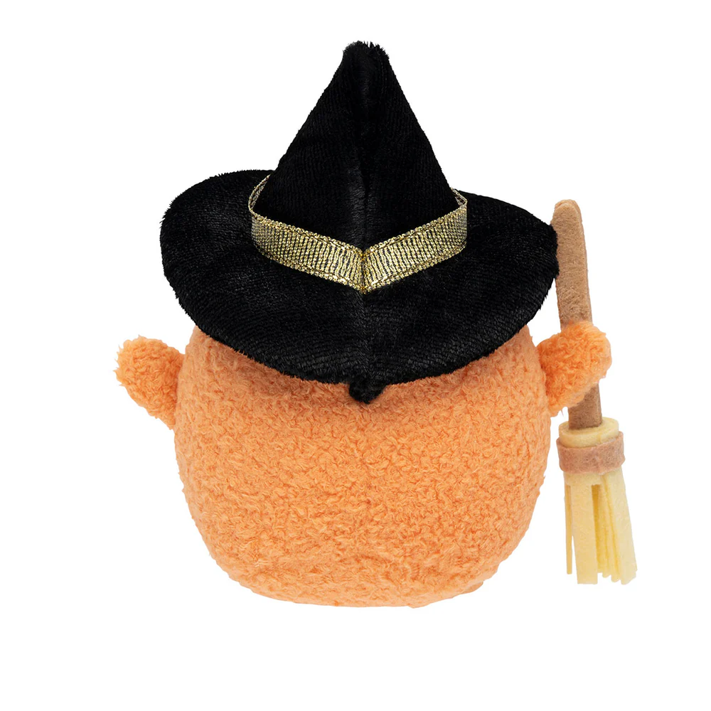 Nagano嘲讽熊｜Characters Mini  Mascot (Witch Naogura Croquette)万圣节扫把女巫薯饼可乐饼毛绒挂件/包挂｜约 H110 x W90 x D65mm