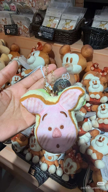Disney｜Nui Bread Sandwich Mascot Holder /Plush Keychain｜ 90×185×55mm approx.