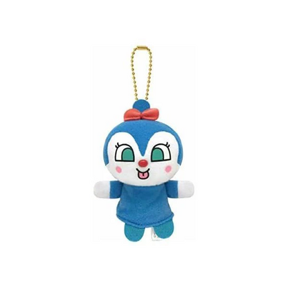 Anpanman｜Go! Anpanman Uncle Jam Fluffy Finger Puppet Mascot Holder /Plush Keychain｜W90 x H100 x D55mm aprox.