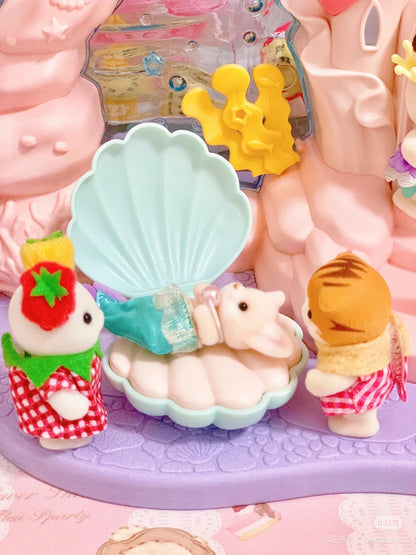 【限时折扣】SylvanianFamilies森贝儿家族｜Baby Mermaid Castle 美人鱼奇幻城堡系列套组/玩具/过家家5701