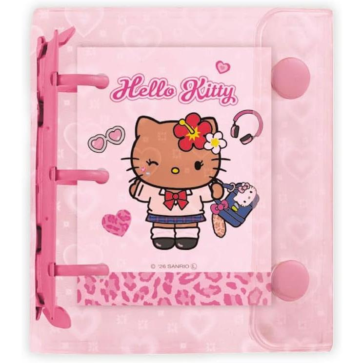 Sanrio｜Compact Mini Binder Book Seal Sticker Binder｜103 x 95 x 22 (mm) approx.