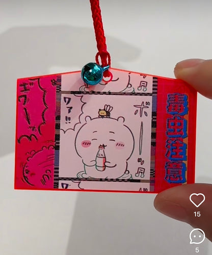 Chiikawa｜Acrylic Ema Collection mystery bag/blind box/All 6 types｜1pcs