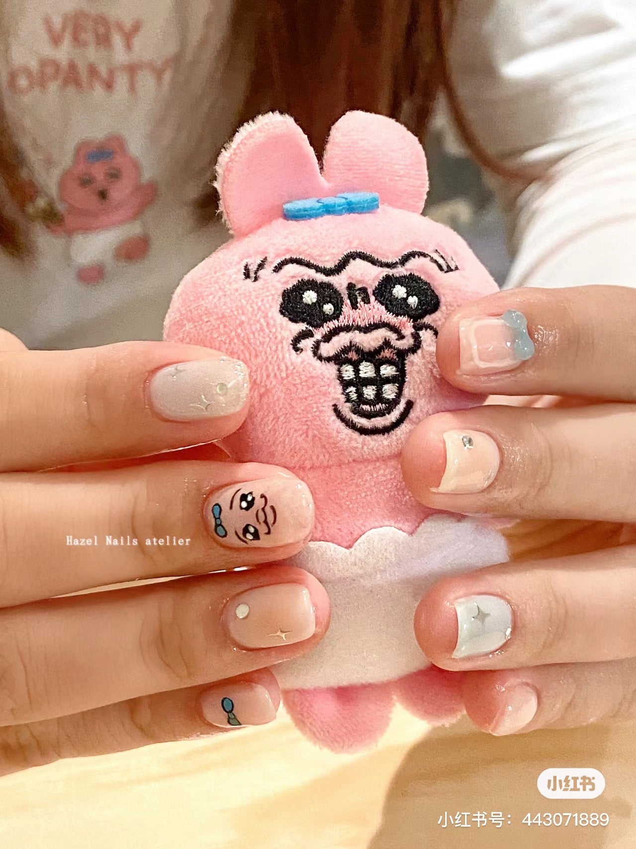 Opanchu usagi｜内裤兔美甲指甲贴/超吸睛