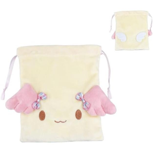 Sanrio｜Cinnamoroll Cinnamo Angels Face Drawstring Bag｜H200 x W240 x D30mm approx.