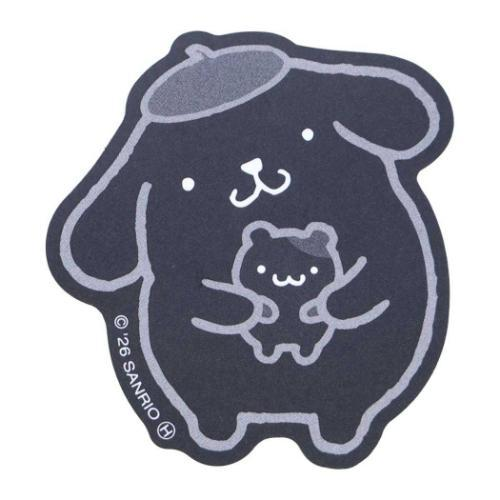 Sanrio｜Monochrome Die-cut Sticker｜53×59mm approx.