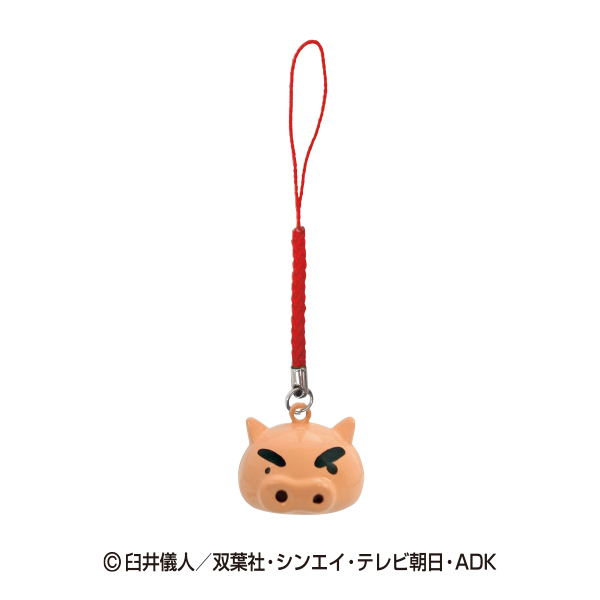 Crayon shin-chan｜Face Shaped Bell Phone Charm｜30x20x30mm approx.