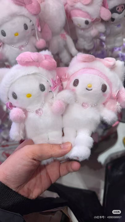 【limit 1】Sanrio｜HARAJUKU STORE &amp; CAFÉ OPENS ITS DCDRS! long legs Mascot Holder /Plush Keychain