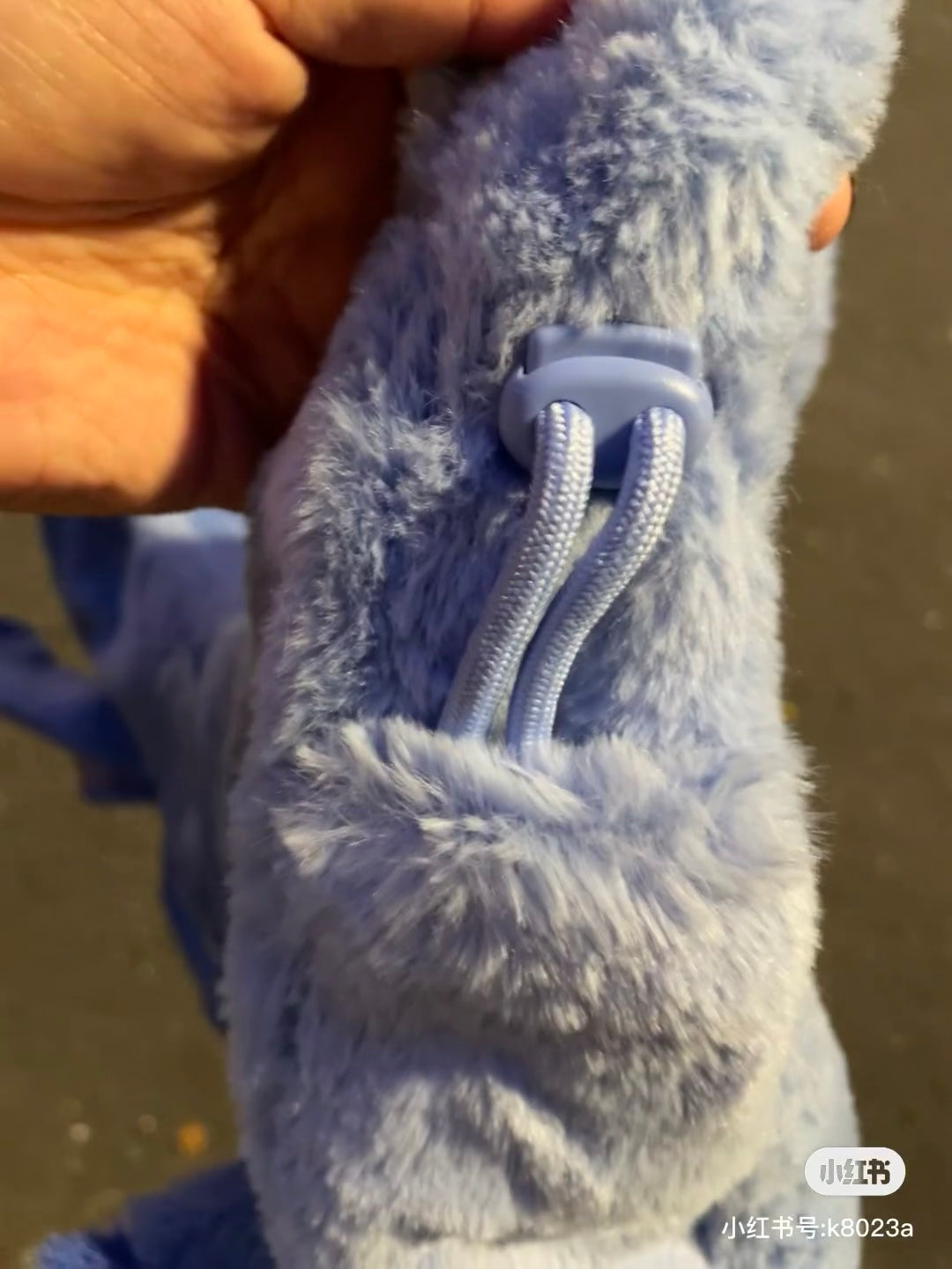 Disney SH｜萌动秋日毛茸茸大脸斜挎包/肩带可伸缩调节一包三用