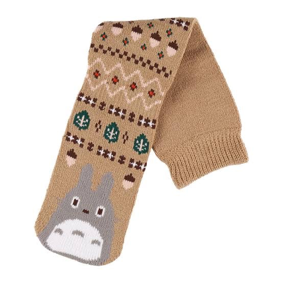 My neighbor totoro｜宫崎骏动画龙猫毛线中筒保暖袜/可向下叠穿｜适合22-26cm脚/全长60cm