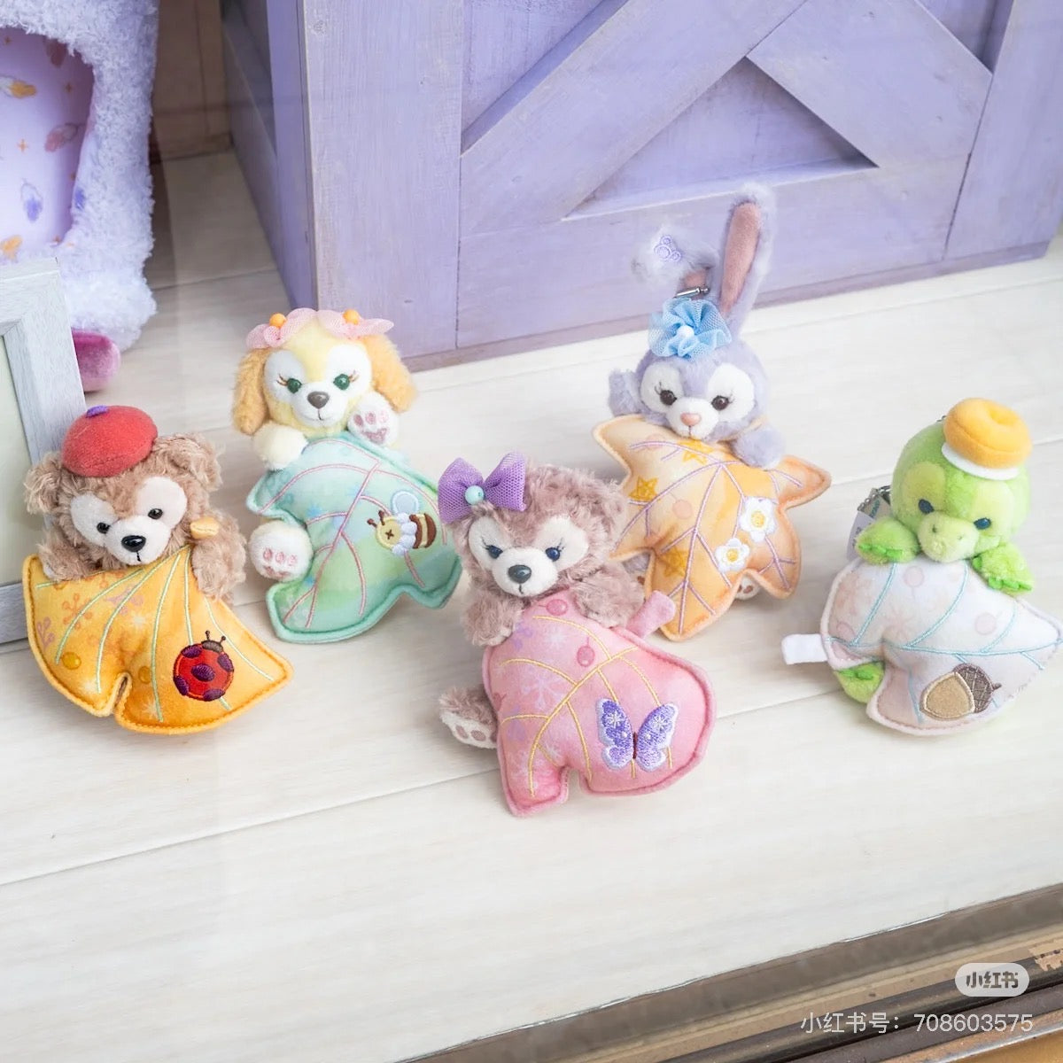 Disney｜Duffy &amp; Friends&quot;Wishing Wings&quot; Collection sitting Mascot Holder /Plush Keychain