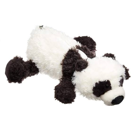 Nici｜大容量毛茸茸熊猫panda笔袋｜约30x8cm