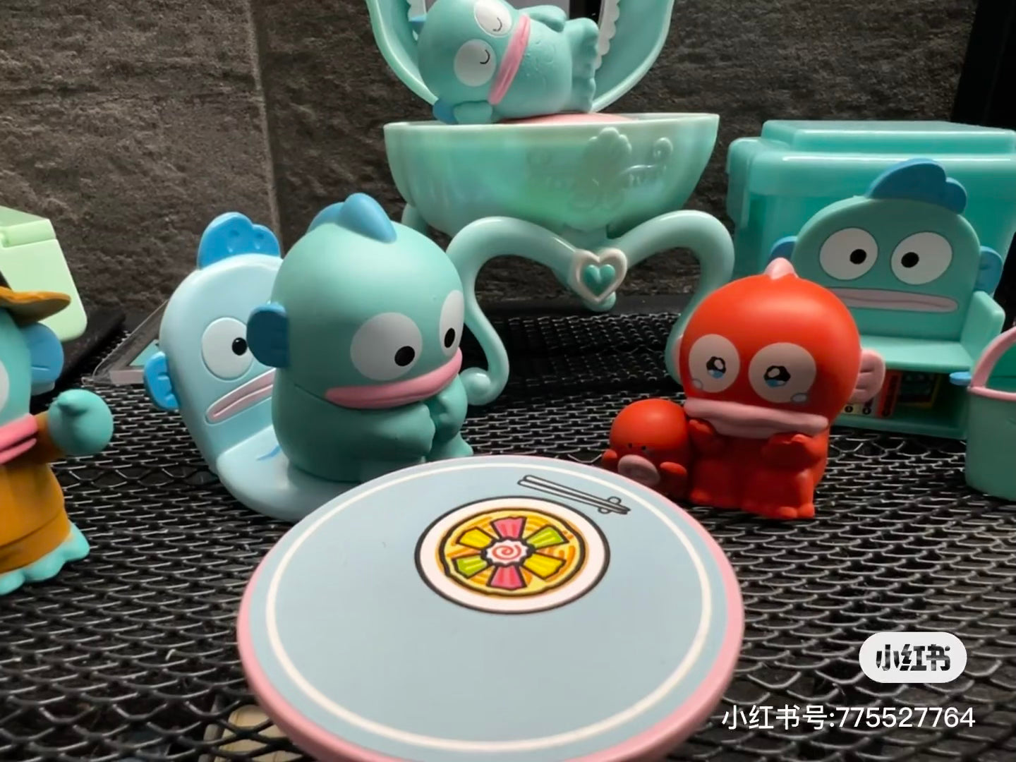 Re-ment Hangyodon Room 8pcs Complete Box Re-ment丑鱼汉顿的房间食玩盲盒/全8种｜1盒