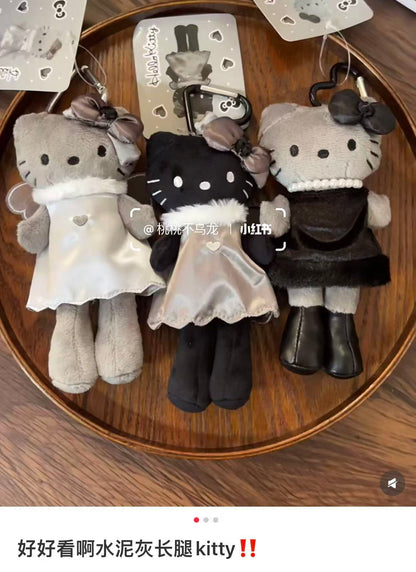Hello Kitty｜Angel Style Up Mascot Holder /Plush Keychain｜9×4×15cm approx.