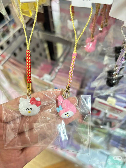 Sanrio｜Oekakisan x Sanrio Netsuke Keychain/Keyring｜H120 x W25 x D25mm approx.