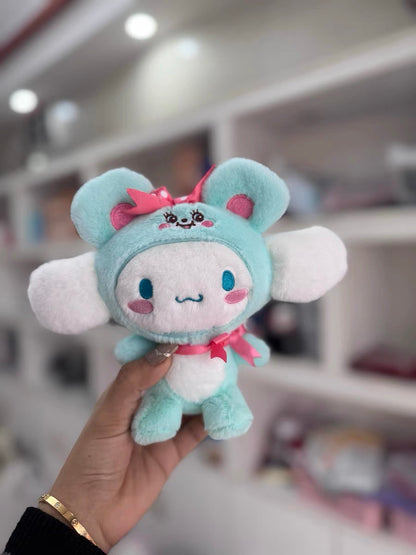 Sanrio三丽鸥｜swimmer Mascot Keychain联名限定超可爱毛绒玩偶挂件/包挂