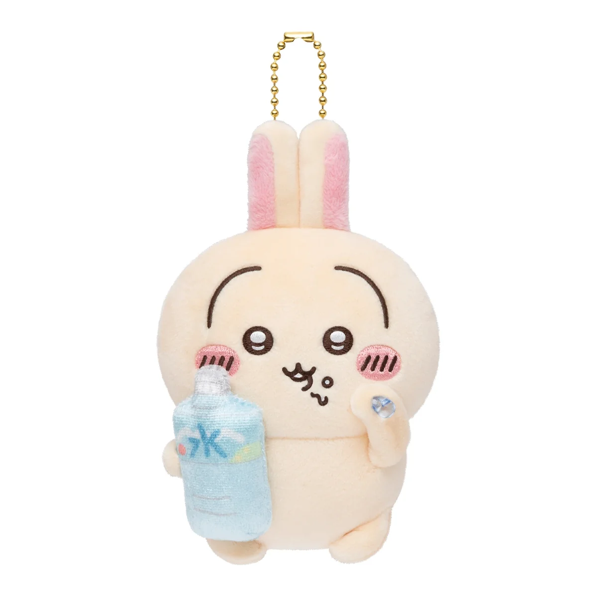 chiikawa｜"Too Delicious! Water..."Mascot Holder /Plush Keychain｜H110×W80×D60mm approx.