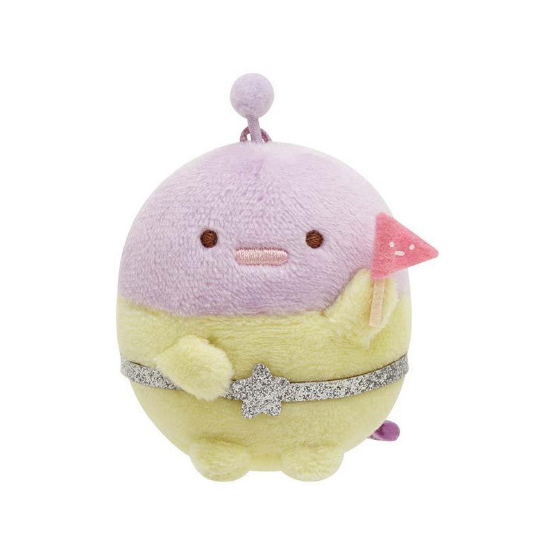 Sumikko gurashi角落生物｜ufo外星人神秘朋友限定毛绒mini公仔/玩偶三只组｜55 x 50 x 40 mm