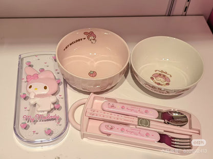 Sanrio｜New Life Tea Bowl｜11.3×11.3×7cm approx.